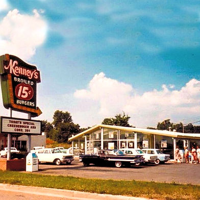 Kenney's was perhaps the first fast food chain to serve Athens and the surrounding area from it's restaurant near the intersection of Route 20 and Route 460.