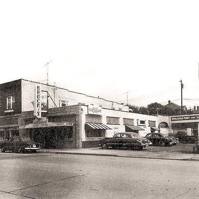 The Brock's Restaurant as we remember in from Our Years.