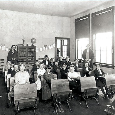 The Concord Training School provided an opportunity for the senior college students who majored in Education to practice their future role as teachers. During our years they were called "student teachers" or "practicing teachers."