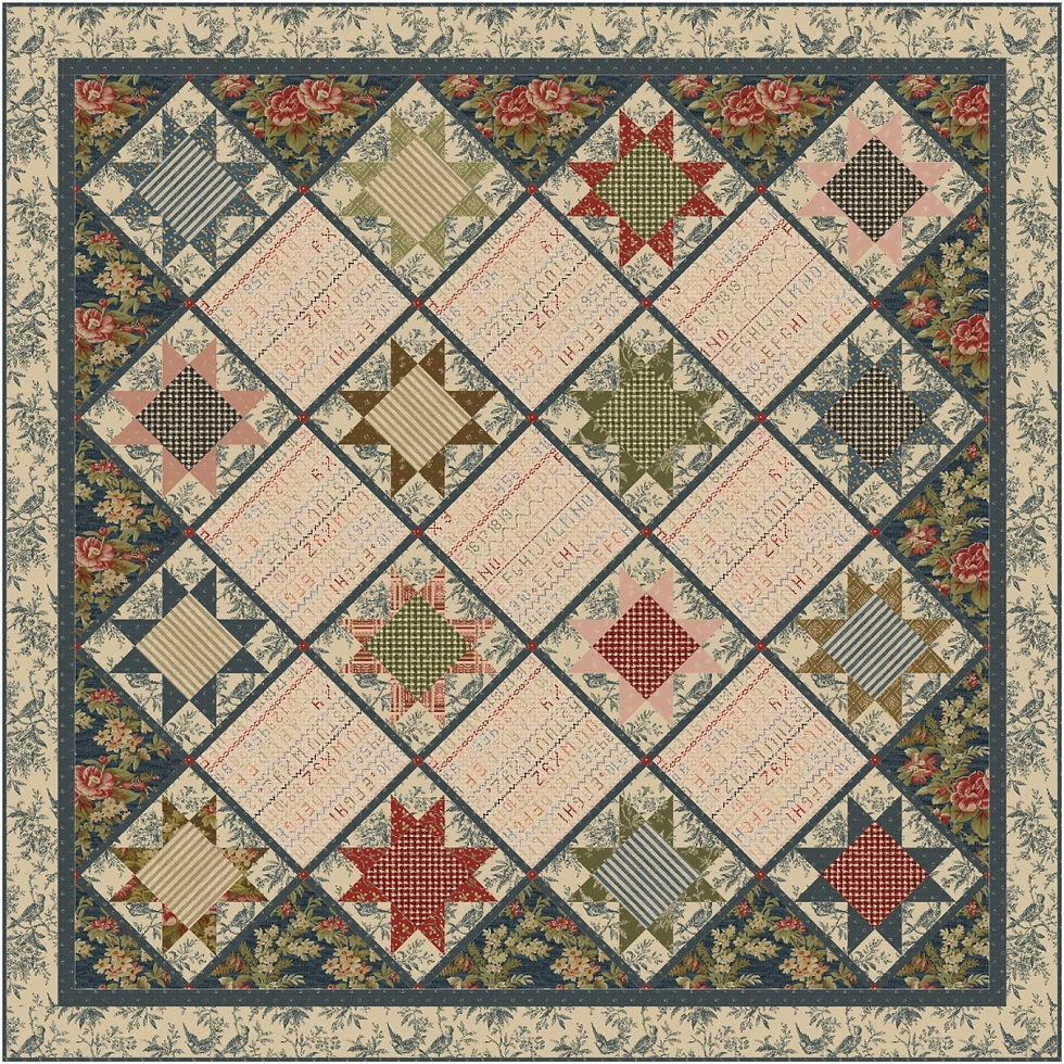 Thumbnail: Haberdashery By Dawn Heese For Marcus Fabrics 