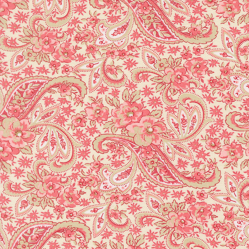 Bunny Hill Petals And Polka Dots Lace For Moda