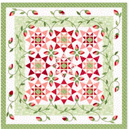 Jill Finley Village Green Quilt Kit Featuring Front Porch