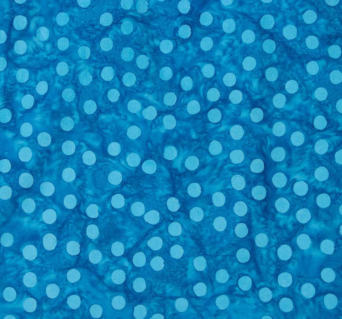 Riley Blake Elementals Polka Pop Ocean Blue Batiks 