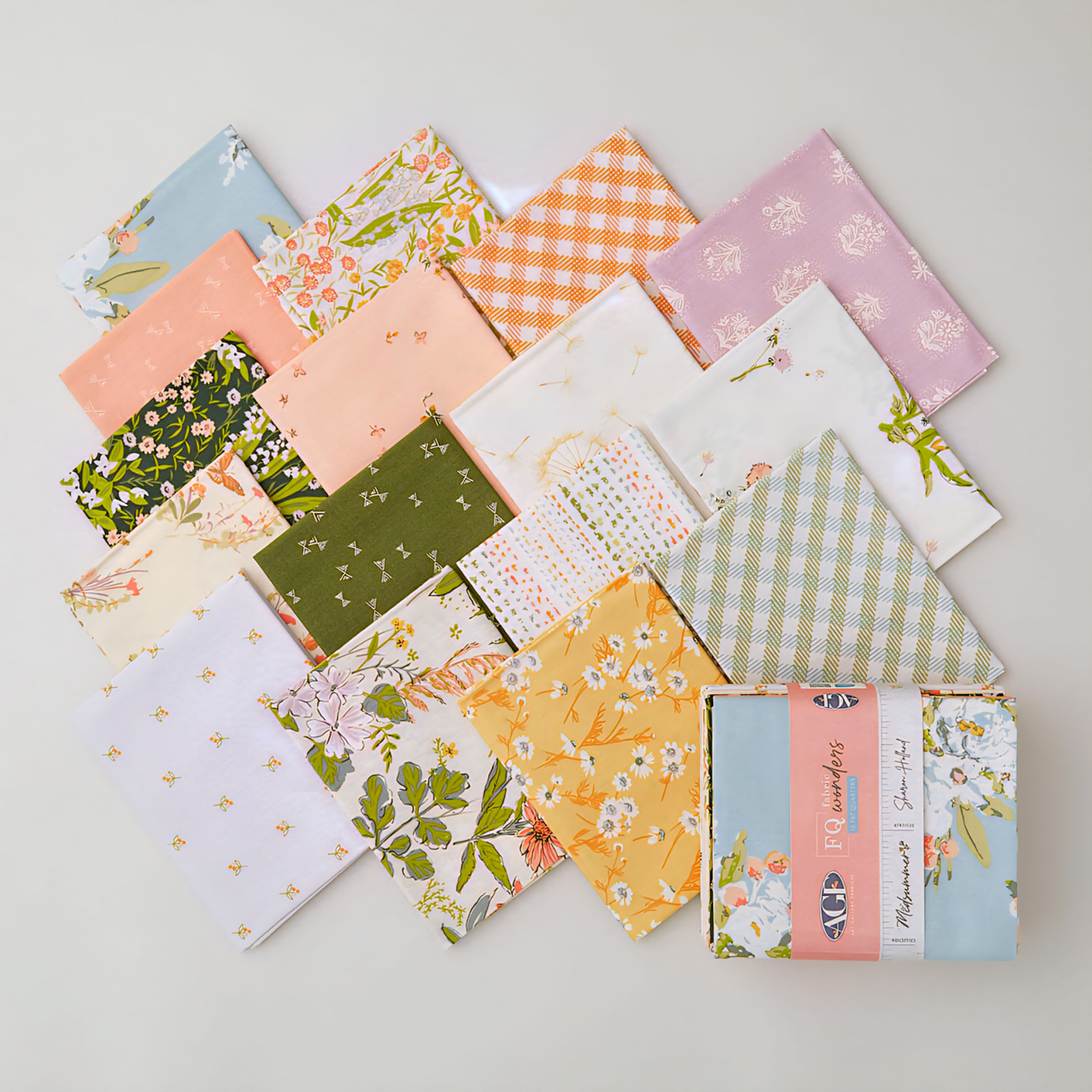 Midsummer By Sharron Holland For Art Gallery Fat Quarter Bundle 16 Piece