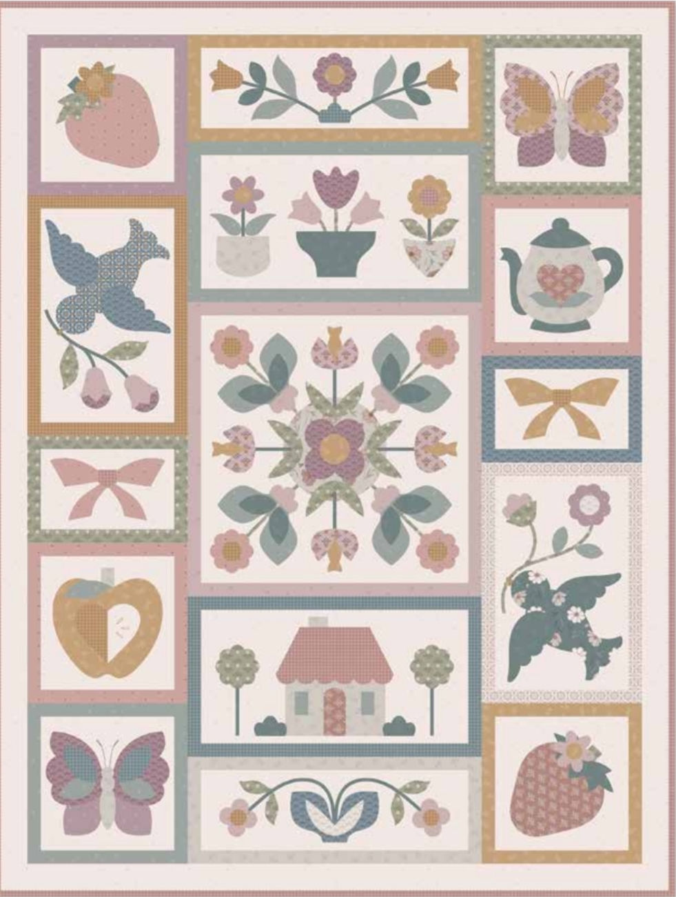 Petal And Patch Sampler Sew Along By Kassidy Grace