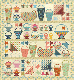 Anna's Baskets BOTM By Edyta Sitar For Laundry Basket Quilts