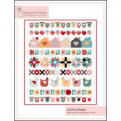 Sunny Kisses Quilt Pattern By Poppie Cotton