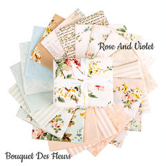 Rose & Violet's Bouquet Des Fleurs by Miss Rose Sister Violet Collection
