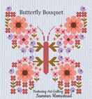 Butterfly Bouquet Quilt Kit Featuring Art Gallery Summer Homestead Sewcial Bee