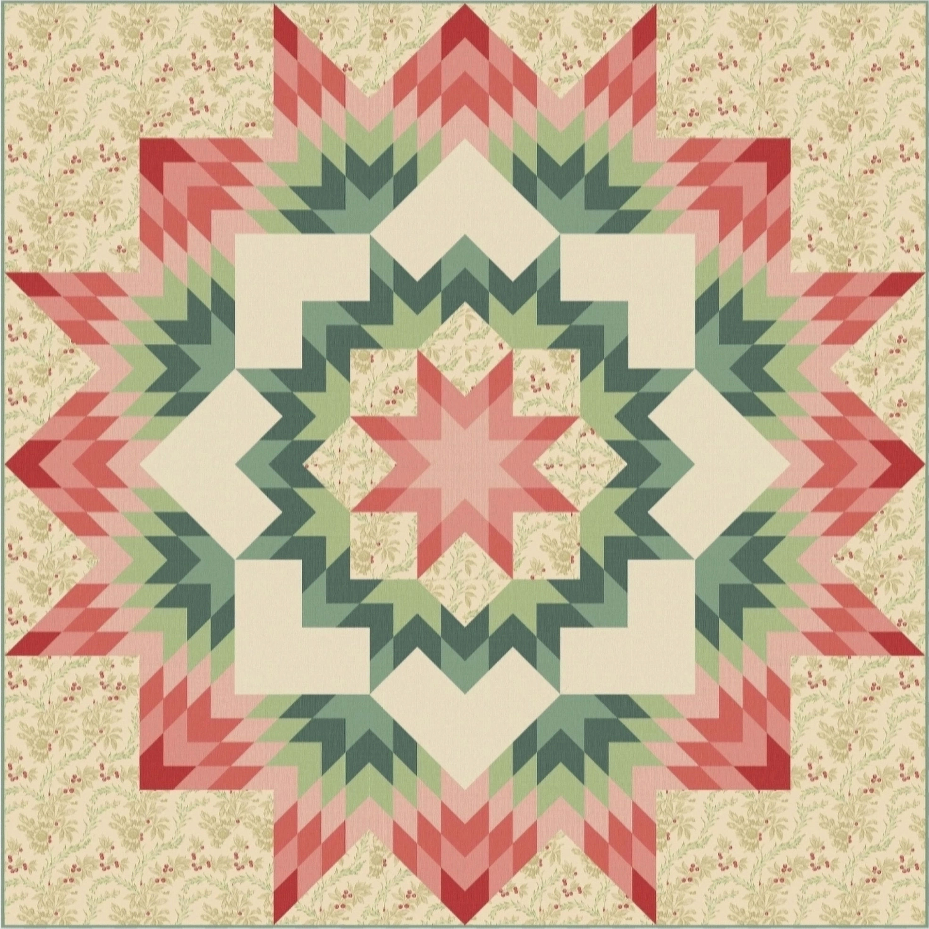 Dallas Garland Quilt Kit Featuring Garland By Laundry Basket Quilts