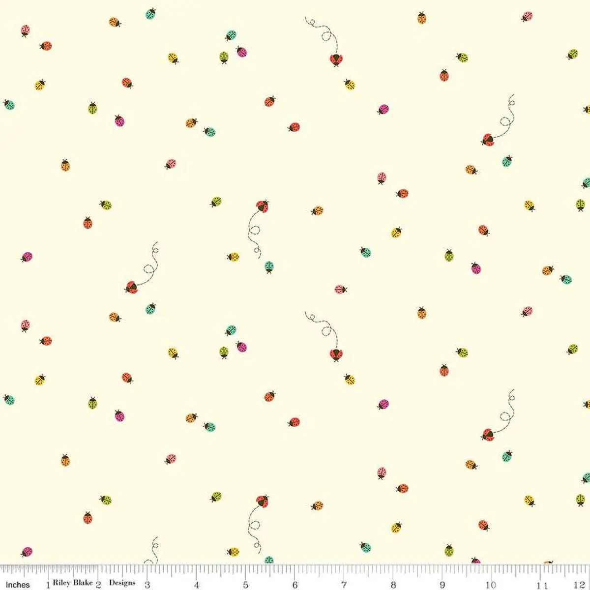 Hush Hush 5 Little Ladies By Riley Blake Designs Low Volume 