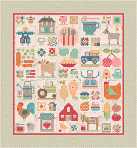 Lori Holt's Farmer's Daughter Farm Fresh Sew Along Quilt Kit
