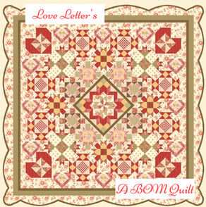 Love Letters BOTM By Dawn Heese For Marcus Fabrics