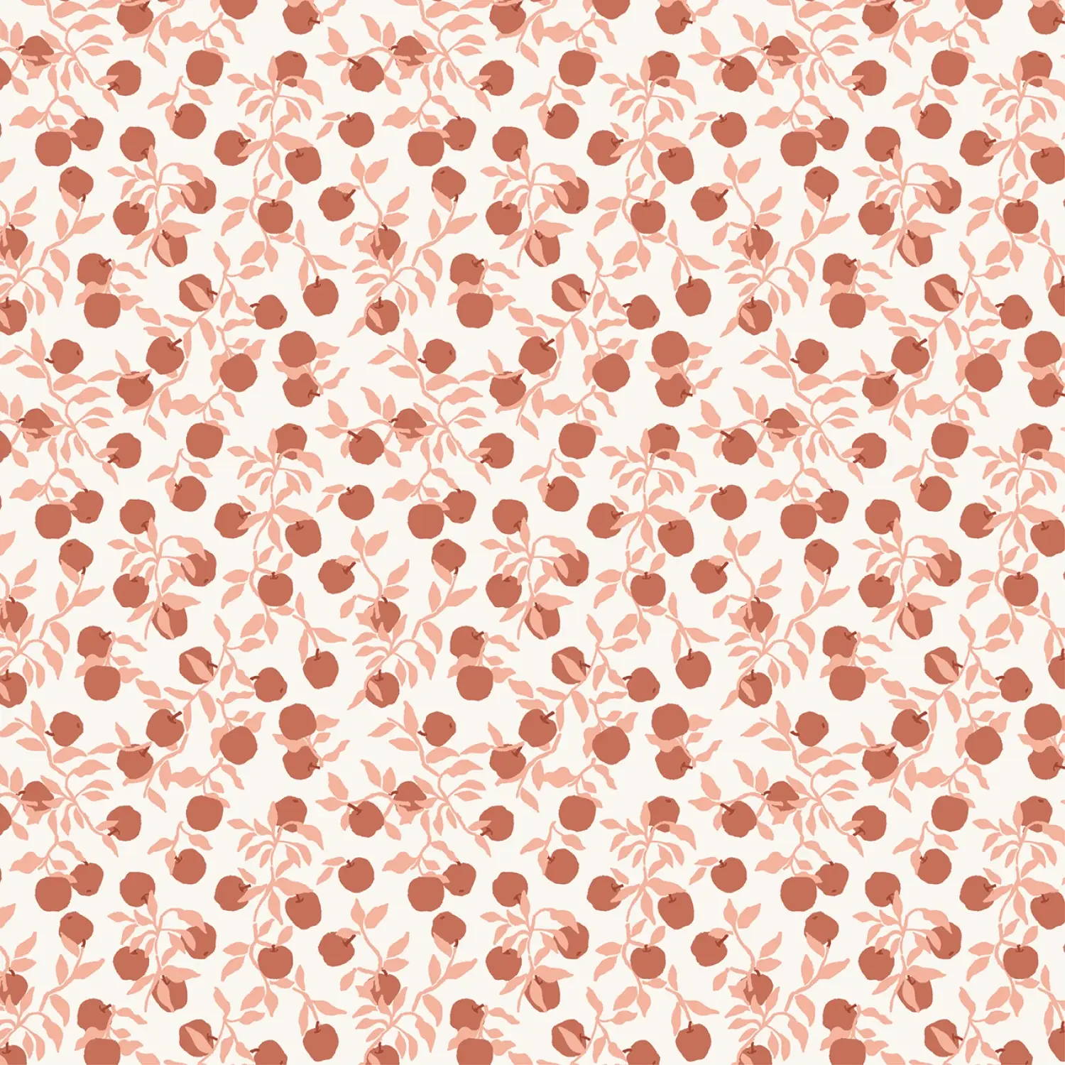 Poppie Cotton Primrose And Paisley Natural Apples