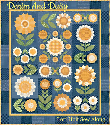 Fresh As A Daisy Featuring Denim And Daisy By Lori Holt Quilt Kit
Thumbnail: Fresh As A Daisy Featuring Denim And Daisy By Lori Holt Quilt Kit
Thumbnail: Fresh As A Daisy Featuring Denim And Daisy By Lori Holt Quilt Kit
Fresh As A Daisy Featuring Denim And Daisy By Lori Holt Quilt Kit