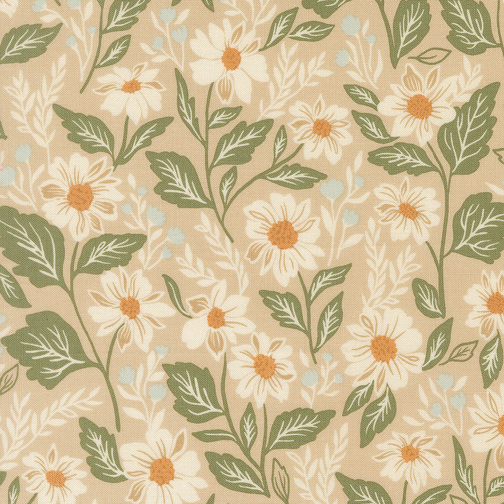 Lella Boutique True Love Oatmeal For Moda Fabrics