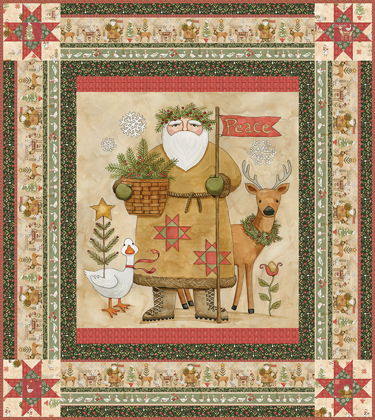 Waddles Christmas By Teresa Kogut Quilt Kit