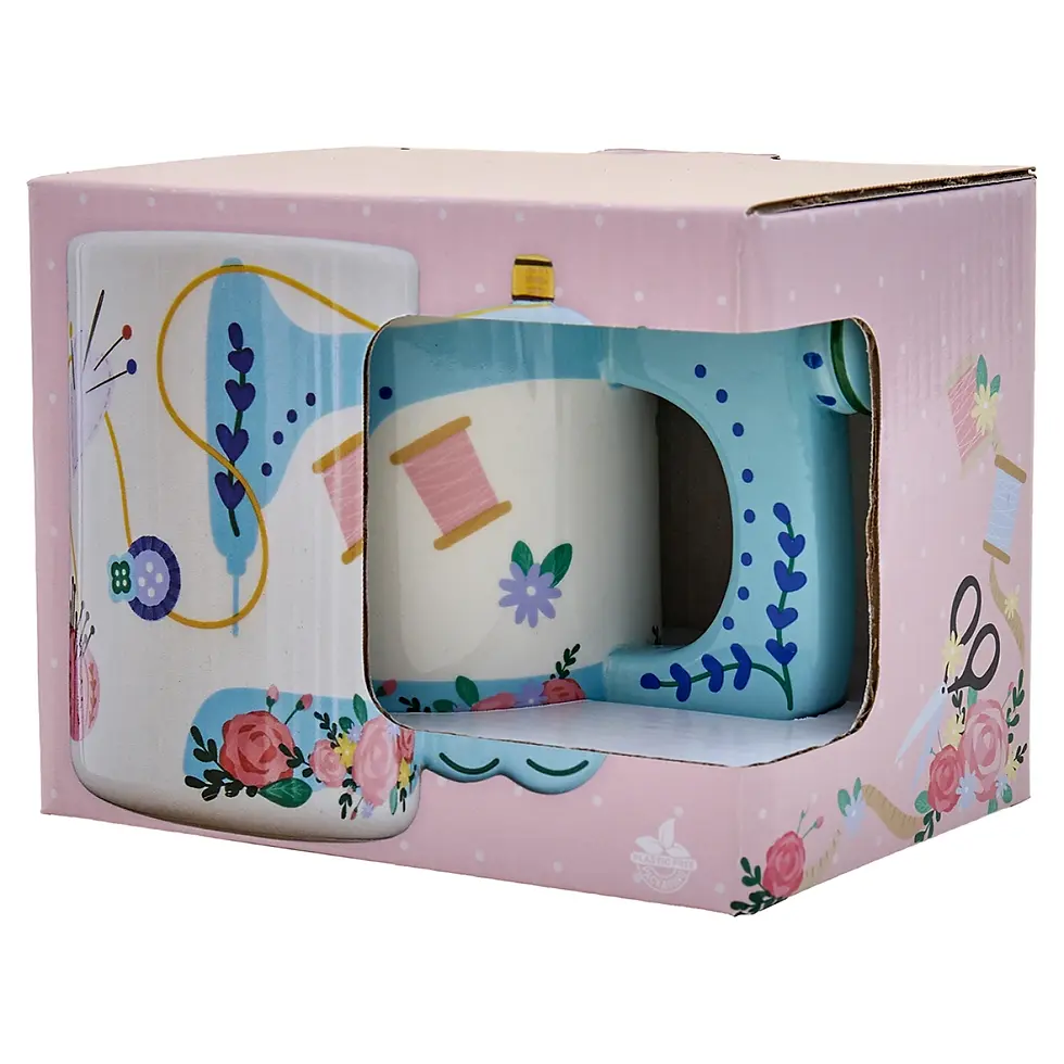 Thumbnail: Ceramic Sewing Machine Mug 