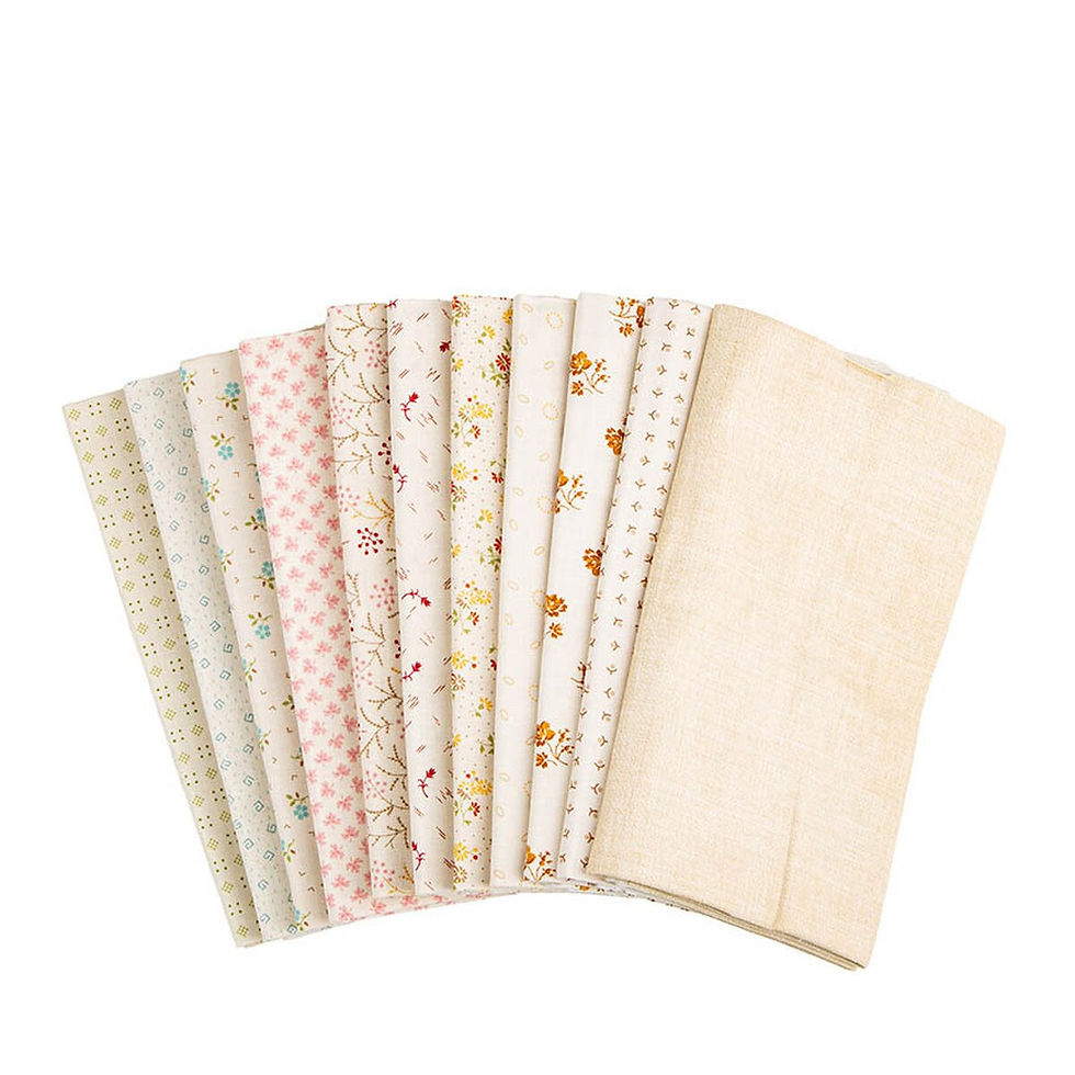 Thumbnail: Thanksgiving Row Quilt Kit Featuring Baked With Love By Lori Holt 