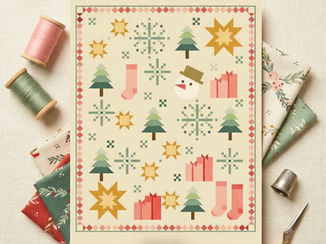 Winter Wonderland BOTM Featuring Garland By Laundry Basket Quilts