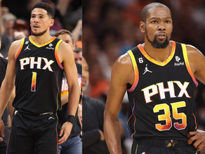 Suns even series in bounce back win, Booker and Durant combine for 63; outduel Westbrook and Kawhi.