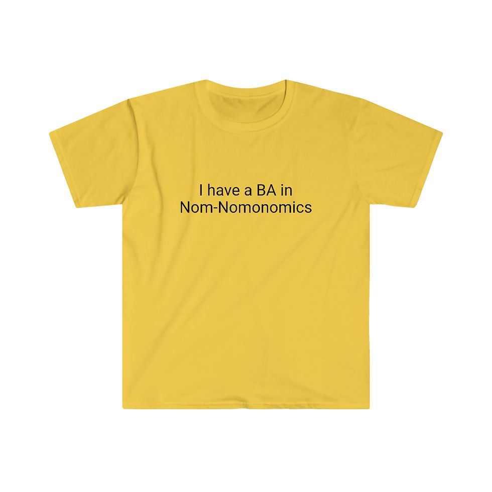 Thumbnail: I have a BA in Nom-Nom-onomics