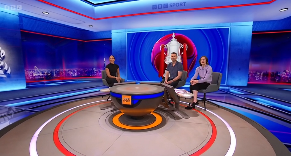 Shay Given and Alex Scott on BBC's FA Cup highlights shows