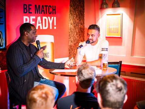 Emile Heskey for Carling Local Legends