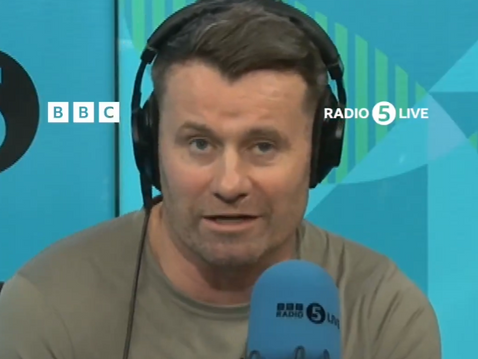 Shay Given on 5Live for Around the Grounds