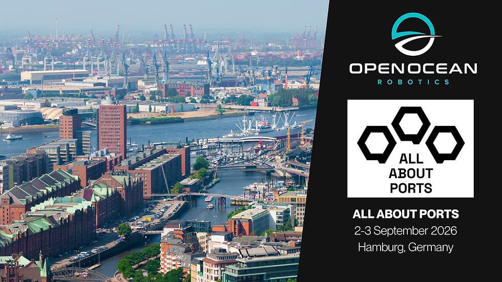We're Attending ALL ABOUT PORTS!