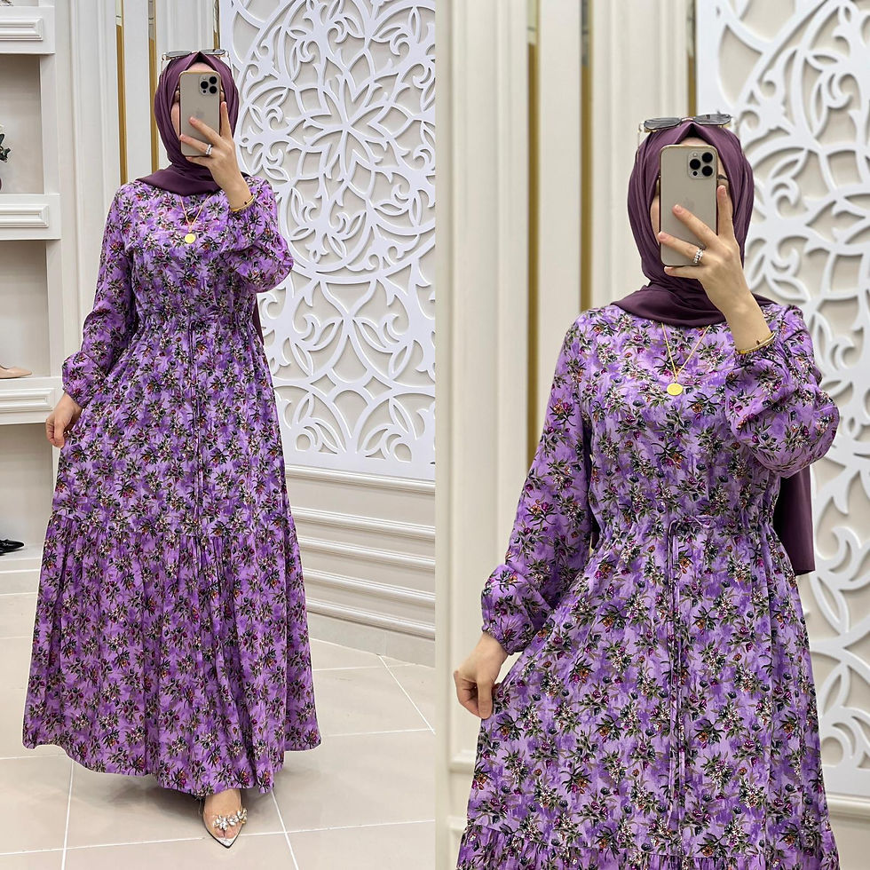 Küçük resim: Gönül Tesettür Elbise 
Şik ve zarif elbisemiz satisda