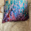 Thumbnail: Fluid Art - Mind-Body-Soul - Pillow -Kissen - 40 x 40 cm
