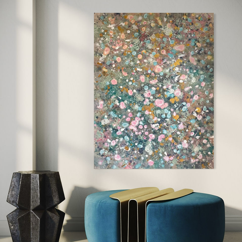 Miniaturbild: abstract art wildflowers Natalia Schäfer abstrakt kunst Gemälde kaufen online