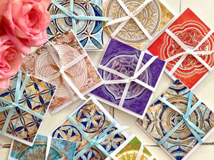 🦋Mindfulness & 🌸Mediterranean greeting cards