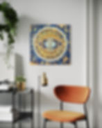 chakra, kunst, Achtsamkeit meditation, mindfulness, kunstwerk, meditatives leben, meditate, kalender, sri yantra