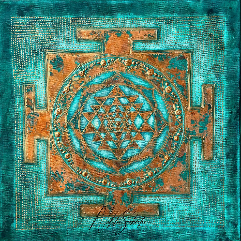 auftragsarbeiten kunst, Achtsamkeit meditation, mindfulness, kunstwerke, meditatives leben, meditate, kalender, sri yantra