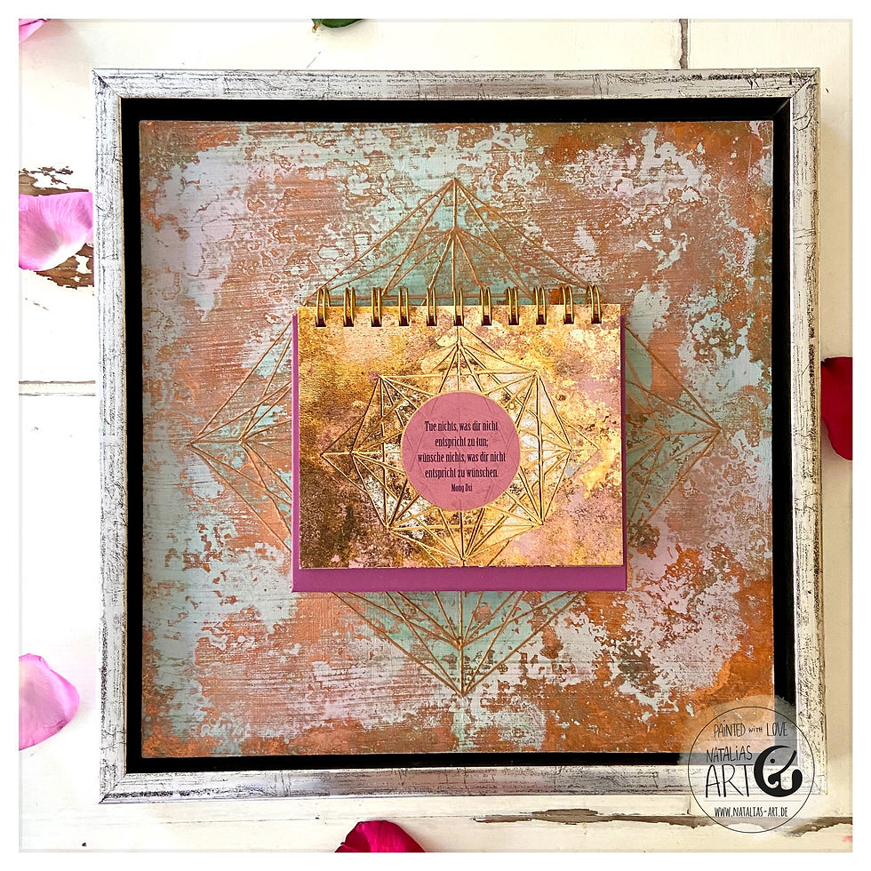 Thumbnail: auftragsarbeiten kunst, Achtsamkeit meditation, mindfulness, kunstwerke, meditate, kalender pattloch courage