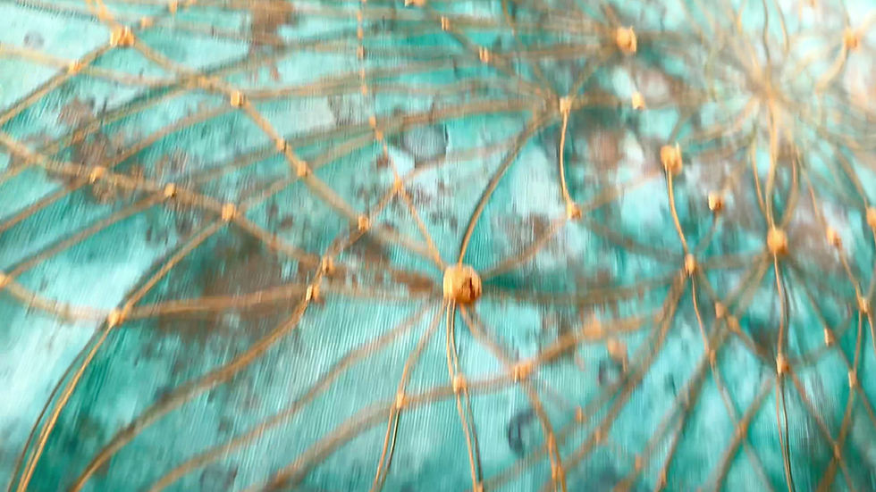 Thumbnail: Kunstwerk, türkis, gold, abstrakt, spirituell, Korsch verlag, Natalia schäfer, mandala