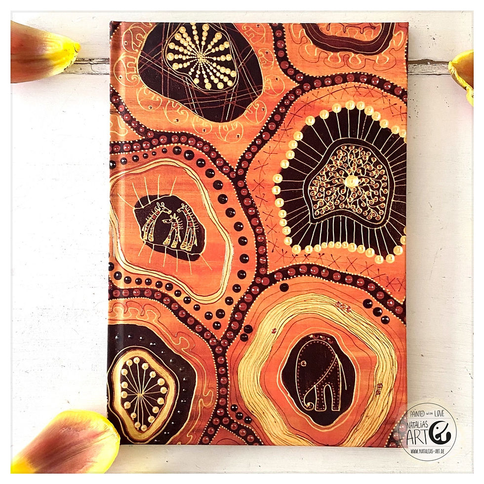 Thumbnail: African Art - Notizbuch 64 Seiten, DinA5 