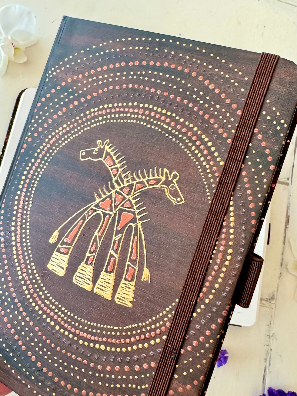 Miniaturbild: Giraffen  - Premium Notes Big   Korsch Verlag- Notizbuch -Natalia Schäfer