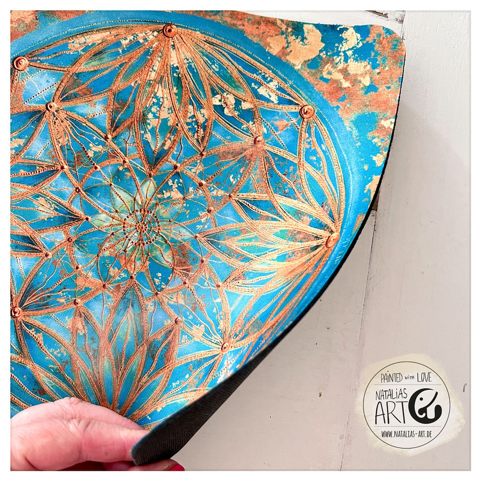 Thumbnail: Magic Moment mousepad 25x25 cm Lotus effect mit Grußkarte