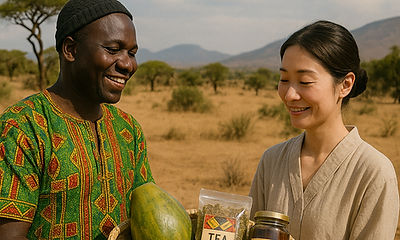 Africa to Japan