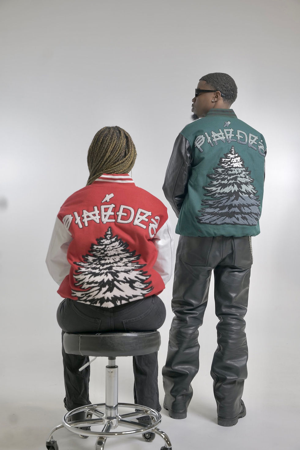 Thumbnail: Pinèdes WaterYourRootz varsity Jacket