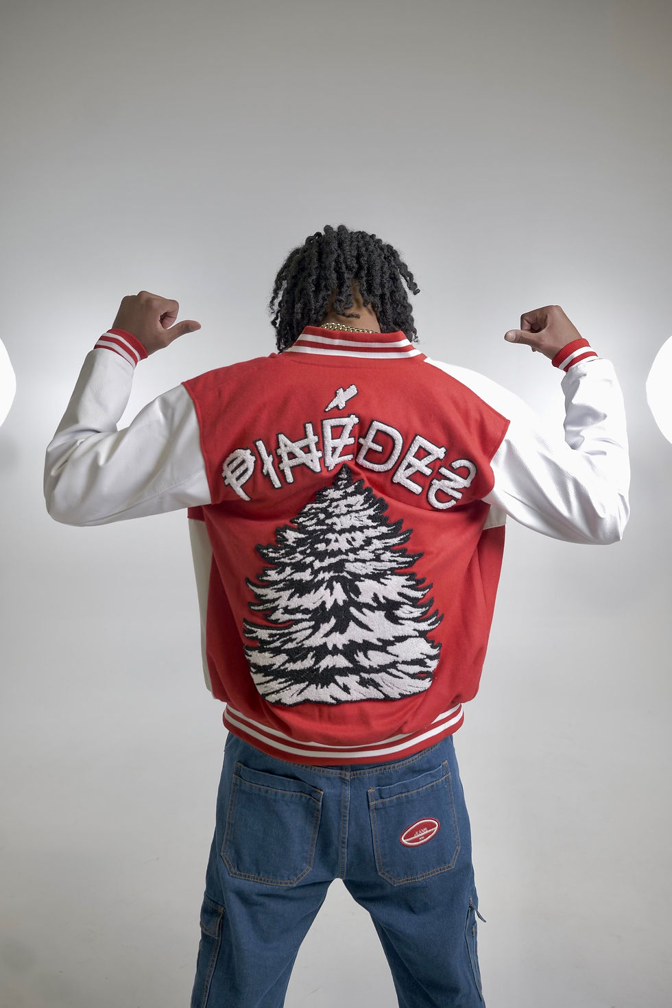 Thumbnail: Pinèdes WaterYourRootz varsity Jacket