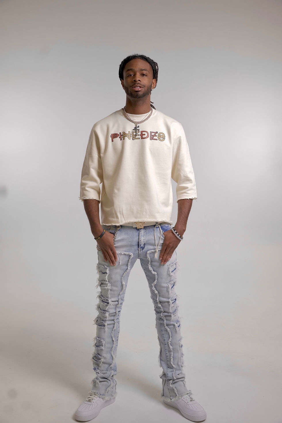 Oversized 3/4 Sleeve sweatshirt 