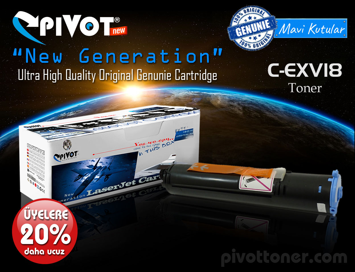 CANON CEXV18 Fotokopi Toneri için