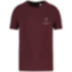 t shirt bordeaux chéri