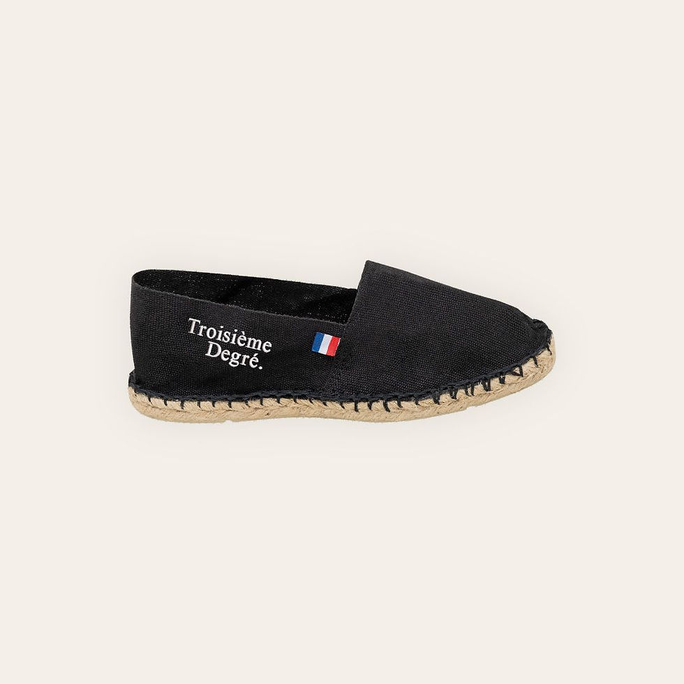 espadrille kaki troisième degré