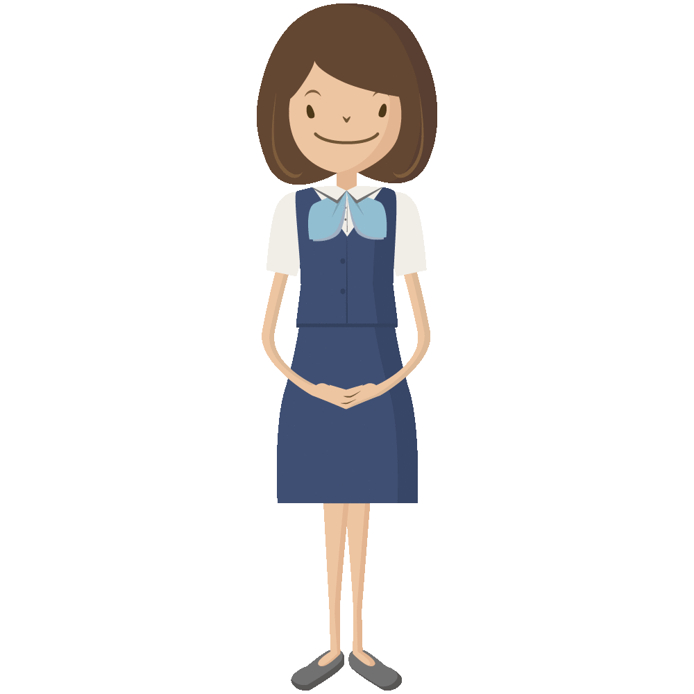 お辞儀をする女性.gif
