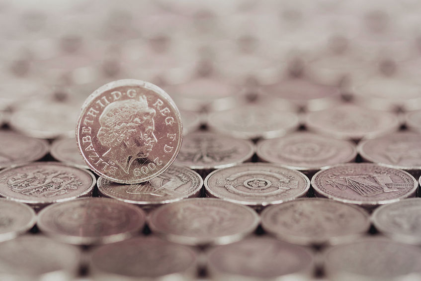 British Coin Closeup